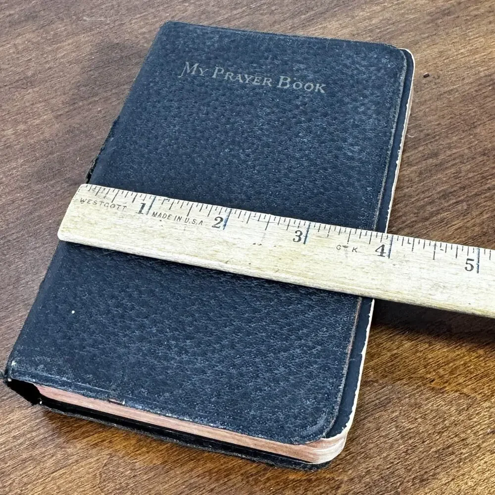 My Prayer Book Happiness in Goodness Father Lasance 1923 Leather Large Type